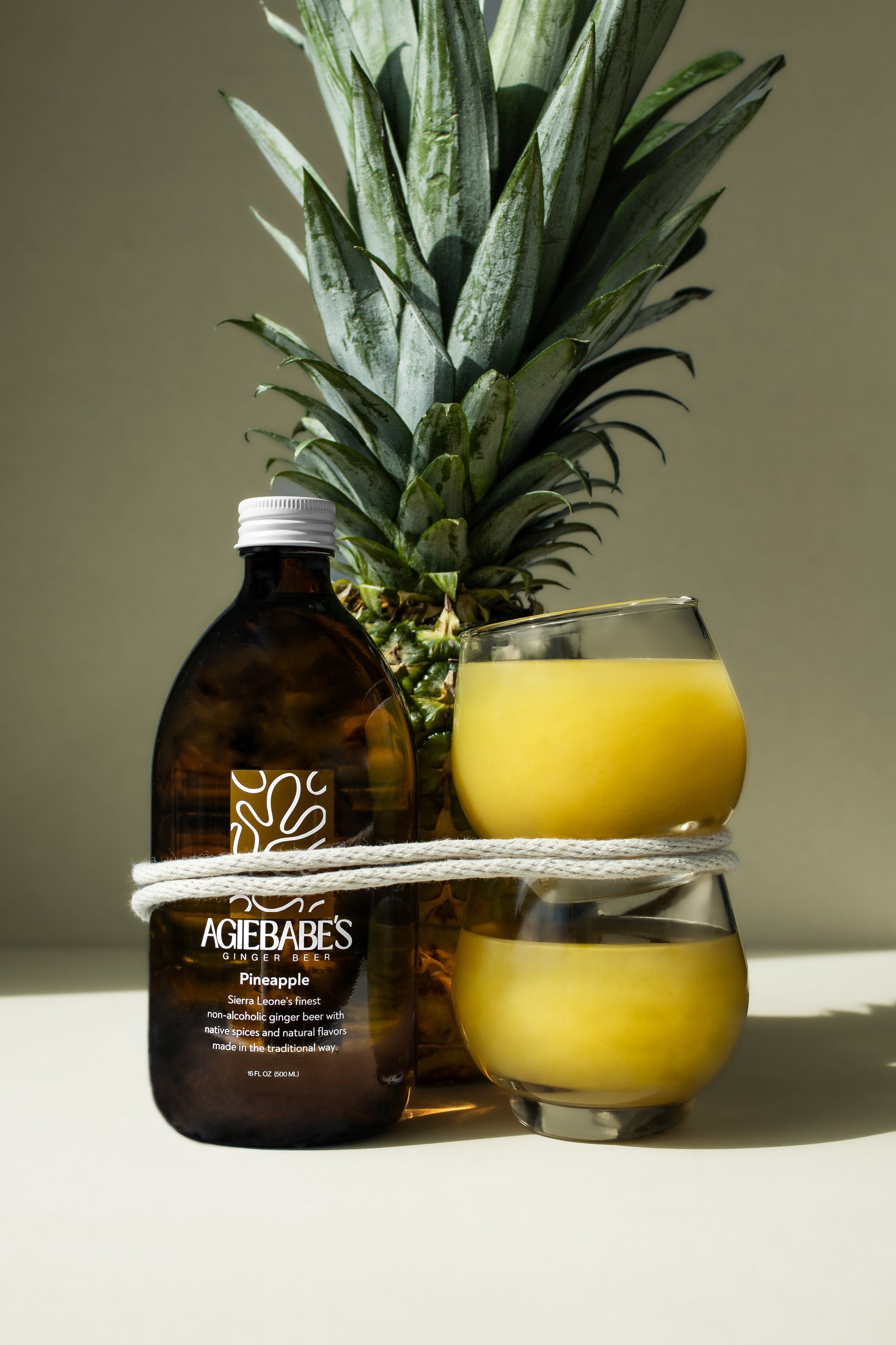 Agiebabe's Pineapple Ginger Beer